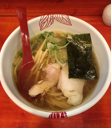 「「限定」比内地鶏と名古屋コーチンの鶏そば (塩で)」@麺処 あす花の写真