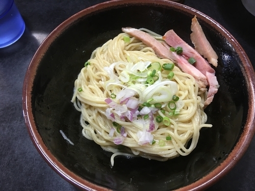 「和え玉 塩 冷やし 200円 （単品注文不可）」@麺処 晴の写真