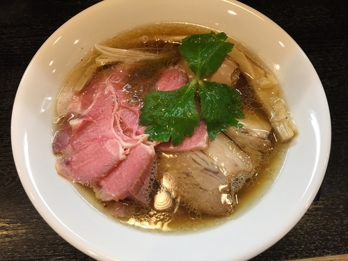 「特製醤油そば」@麺屋 中川會 住吉店の写真