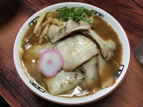 「特製大盛中華そば」@井出商店の写真