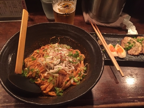 「汁無し担々麺 二辛」@神泉のらぁめん屋 うさぎの写真