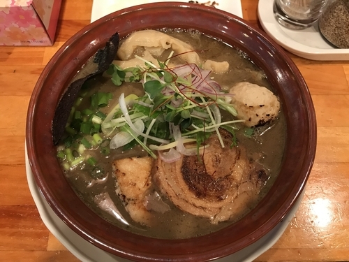 「特濃煮干  860円」@千極煮干の写真