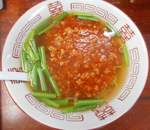 「スタミナラーメン ６５０円」@漫々亭の写真