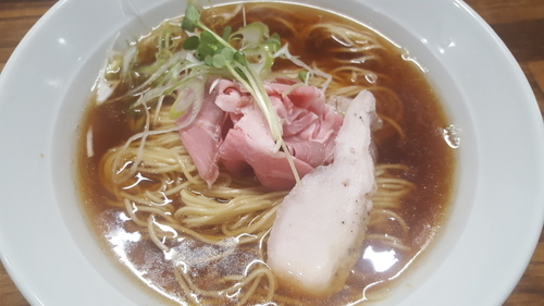 「地鶏中華そば」@三代目 むじゃきの写真