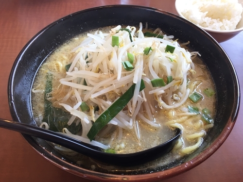 「塩ラーメン（大盛り）」@くるまやラーメン 北本店の写真