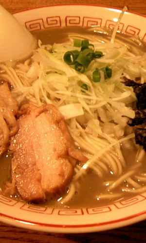 「濃厚煮干そば」@煮干中華そば専門 煮干丸の写真