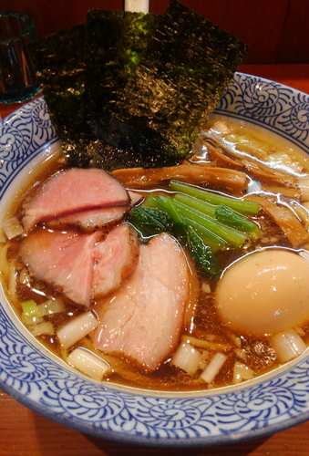 「特製手揉み中華そば (醤油・細麺)」@麺処 ほん田の写真