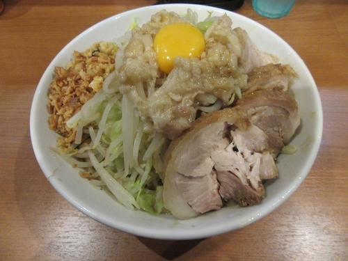 「小ブタ＋汁なし（８４０＋１００＝９４０円）」@ラーメンBoo Boo太郎。の写真