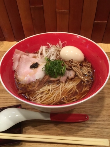 「味玉醤油soba 大盛り」@Japanese Soba Noodles 蔦の写真