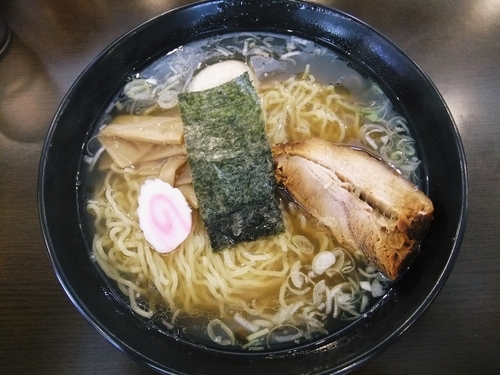 「鶏塩そば（小盛）（750円）」@中華そば 独歩の写真