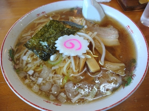 「中華そば 600円」@中華そば 亀屋の写真