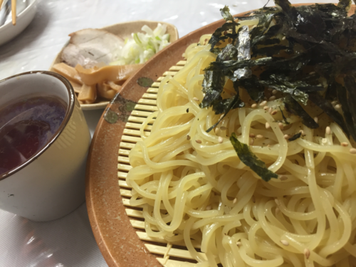 「ざるラーメン W 800円」@中華料理 かさやの写真