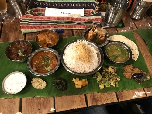 「Tamil Non-Veg BananaLeaf Meals」@Kalpasiの写真