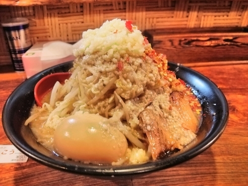 「のうこう二郎」@らーめん 夢笑の写真