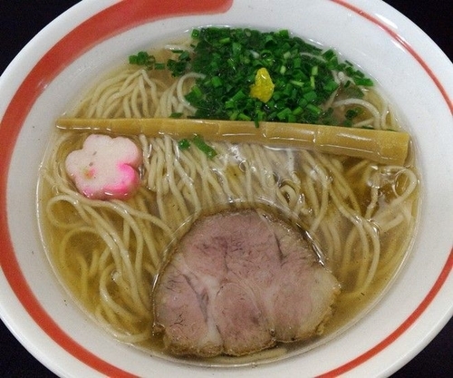 「【限定】アゴ塩らーめん　８５０円」@自家製麺SHINの写真