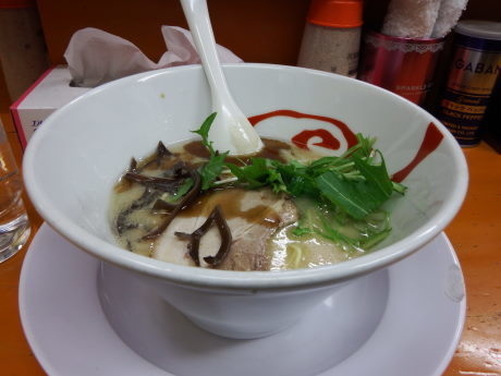 「とんこつ　らあめん」@味彩の写真