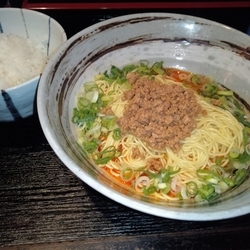 汁なし担々麺&ライス