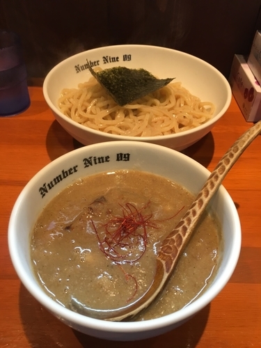 「濃厚つけ麺(煮干)800円」@麺Dining Number Nine 09の写真