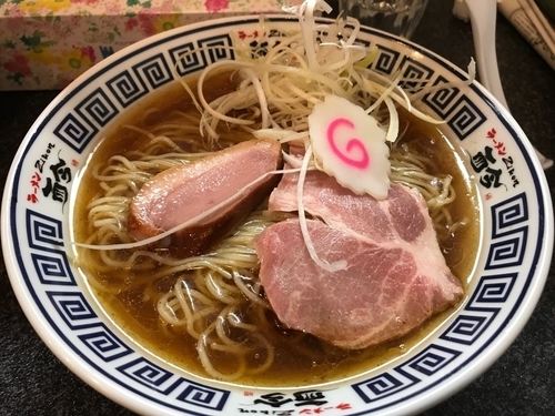 「冷たい濃いカツオそば」@ラーメンzikon 而今 中之島フェスティバルプラザ店の写真