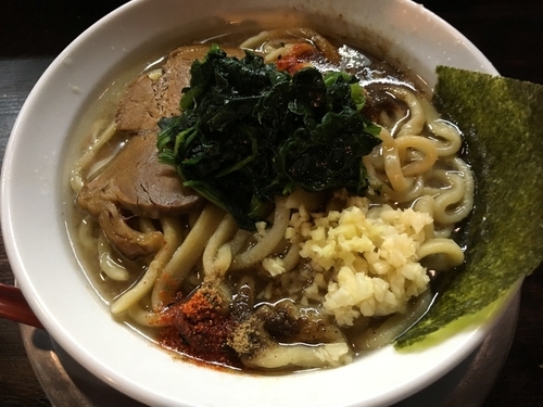 「ラうどん」@ラーメン ヤスオの写真