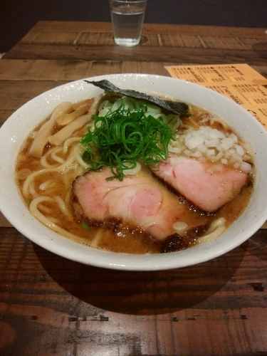 「濃厚中華そば中盛」@BASSO ドリルマンの写真