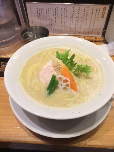 「鶏白湯SOBA」@銀座 篝の写真