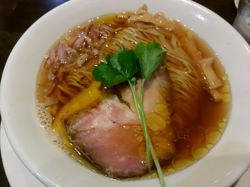「淡麗煮干しらぁめん780円」@KaneKitchen Noodlesの写真