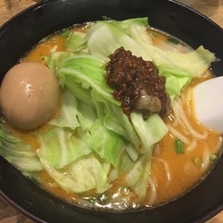 担々麺+半熟たまご