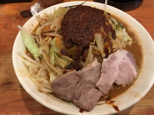 「辛辛濃菜麺」@濃菜麺 井の庄の写真