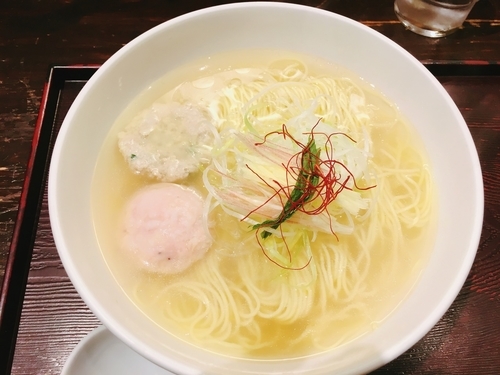 「あら炊き塩らあめん」@麺屋 海神の写真