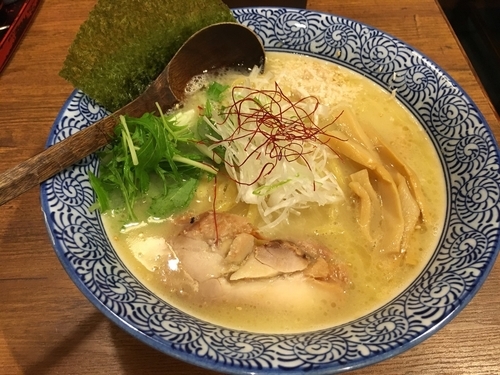 「濃厚鶏白湯そば」@鶏そばつけそば そるとの写真