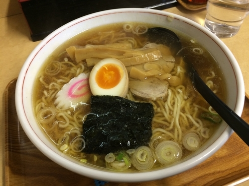 「らーめん」@勝来軒の写真