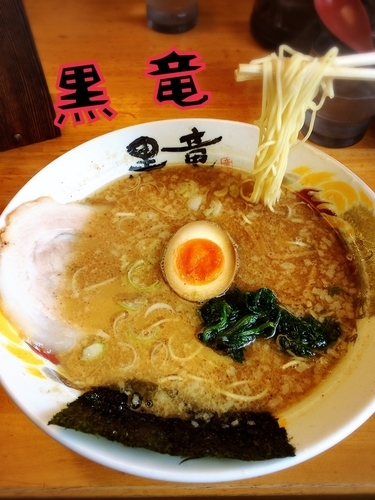 「とんこつしょうゆ￥550」@とんこつらーめん 黒竜の写真