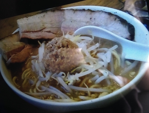 「焼豚焼味噌麺」@丹行味素 北新横浜本店の写真