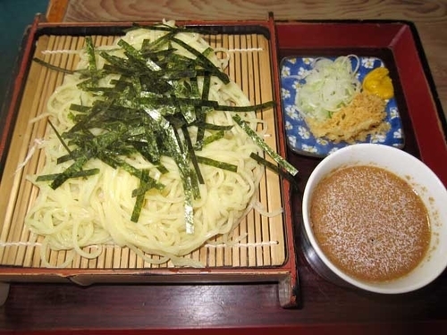 「中華ざる（ごま）＋カレー丼　850円（ランチ）」@辰巳庵の写真