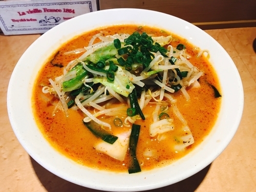 「こいけ屋タンメン　辛味増し　850円」@こいけ屋の写真