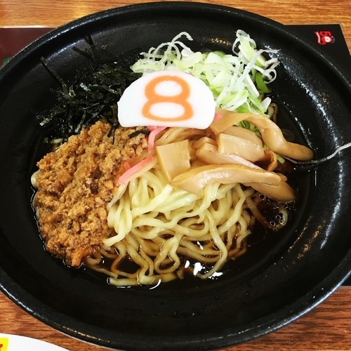 「唐麺」@8番らーめん 中川店の写真