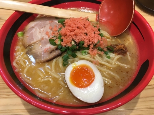 「そのまま みそ 太麺 大盛」@えびそば一幻 八重洲地下街店の写真