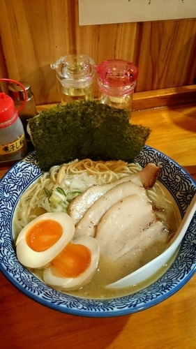 「特製濃厚煮干そば」@麺屋 徳星の写真