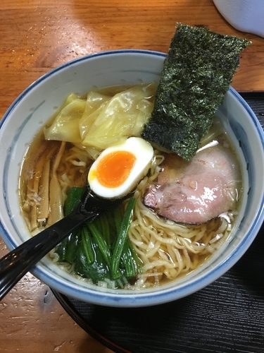「ワンタン麺」@奥州白河ラーメン ○政の写真