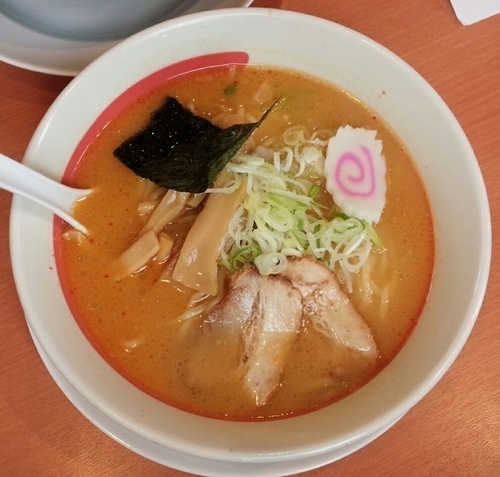 「味噌らーめん421円大盛108円増し」@幸楽苑 寒河江店の写真