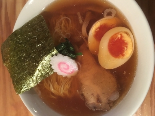 「煮玉子 支那そば」@支那そば 哉の写真