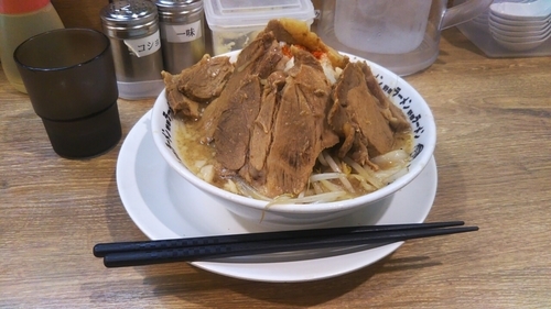 「豚野郎ラーメン」@野郎ラーメン 川崎東口店の写真