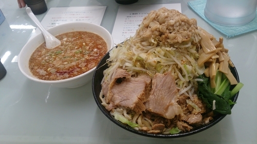 「坦々風つけ麺890円+麺増200円」@ラーメン 富次郎 堀町店の写真
