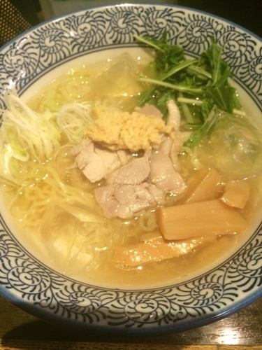 「冷し生姜ラーメン」@油そば総本店 新宿東口アルタ裏店の写真