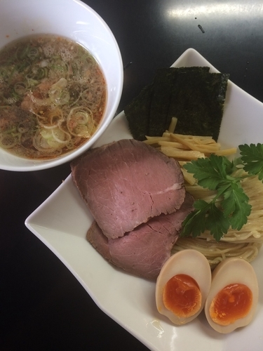 「贅沢焼牛つけ麺」@牛骨らぁ麺 マタドール 本店の写真