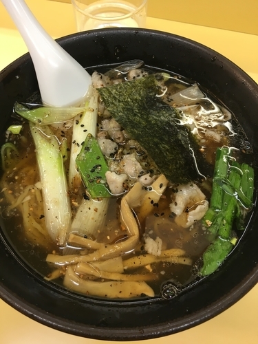「特性18番ラーメン」@手もみらーめん 十八番の写真