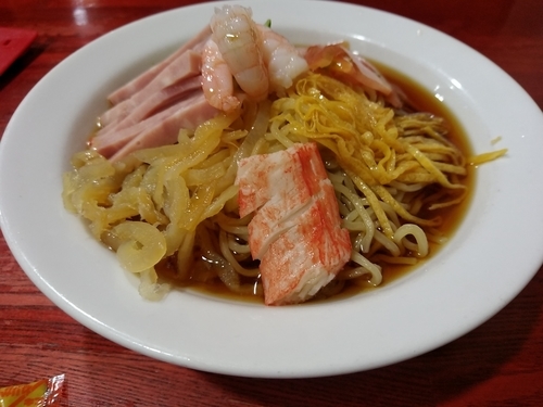 「冷し中華(並盛)880円」@中国本場的料理 華龍飯店 高崎モントレー店の写真