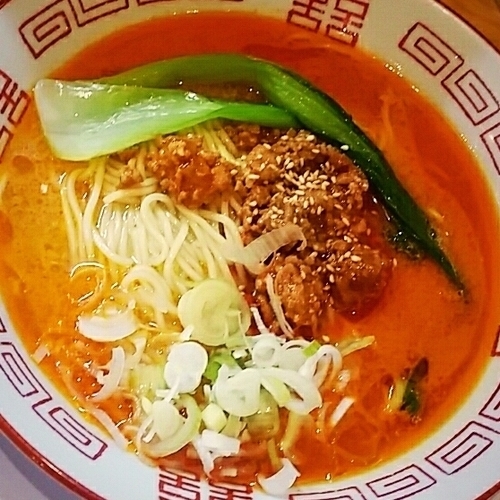 「【夏季限定】冷やし担々麺 ７００円」@麺や 豚八の写真