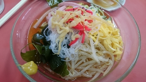 「冷やし中華」@中華料理 一番の写真